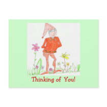 Thinking of You! postcards by KatAnnette Thinking of You! postcards