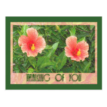 thinking of you postcards