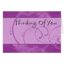 Thinking Of You (Purple) Card