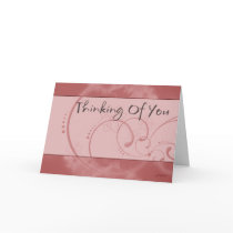 Thinking Of You (Red) Card