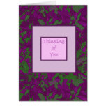 Thinking of  You (UCB) - Purple Glow cards