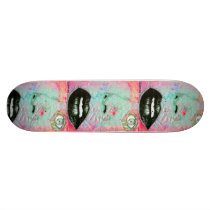 Thinking Pink Skateboard