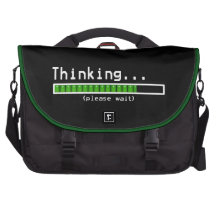 thinking please wait laptop bags