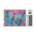 Thinking Spring Butterflies postage