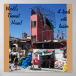 Thinnest House in World Poster