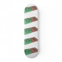Thir  as Th Thorium and Ir Iridium Skate Board Deck