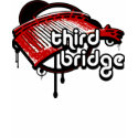 third bridge. white&red. t-shirts