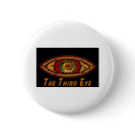 Third Eye - Black Print with Caption by Manda Pins