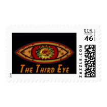 Third Eye - Black Print with Caption by Manda postage by junglewalkcom Third Eye - Black Print with Caption by Manda postage