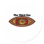 Third Eye Round Sticker