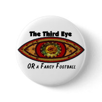 Third Eye - White Print with Caption by Manda buttons by junglewalkcom Third Eye - White Print with Caption by Manda buttons