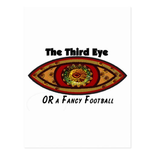 Third Eye with Caption Post Cards