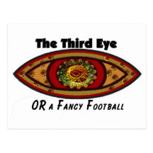 Third Eye with Caption Postcards