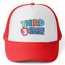 Third Grade Teacher hats