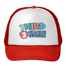 Third Grade Teacher Hats