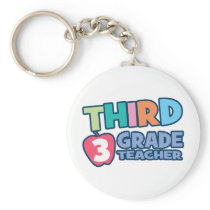 Third Grade Teacher keychains
