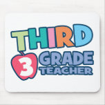 Third Grade Teacher Mouse Pad