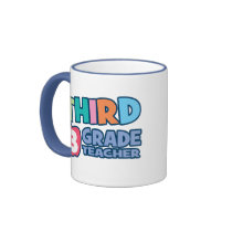 Third Grade Teacher mugs