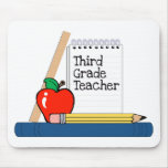 Third Grade Teacher (Notebook) Mouse Pad