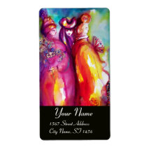 THIRD MASK  /Costume Designer ,Theater Artist Personalized Shipping Label