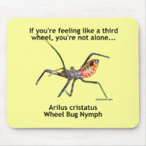 Third Wheel Bug Mousepads