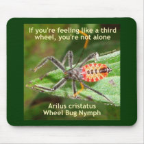 Third Wheel Bug Mouse Pad