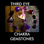 thirdeye stones, THIRD EYE, CHAKRA GEMSTONES posters
