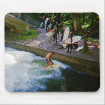 Thirteen Surfers One Wave mousepads by skystudiobavaria Thirteen Surfers One Wave mousepads