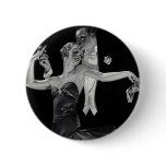 Thirties Dancing Deco Pinback Buttons