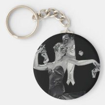 Thirties Dancing Deco Keychain