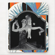 Thirties Dancing Deco Mouse Pad