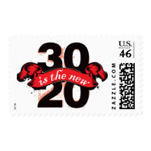 Thirty is the New Twenty - Red Postage