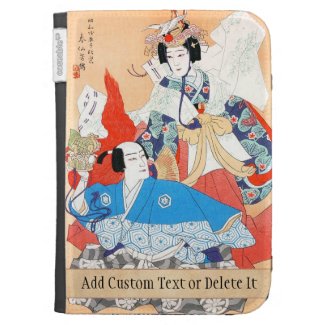 Thirty-six Kabuki Actors Portraits - Two Dancers Case For The Kindle