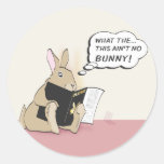 THIS AIN'T NO BUNNY ROUND STICKERS