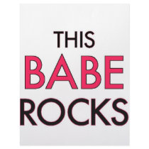 This Babe Rocks letterhead by upnorthpw This Babe Rocks letterhead
