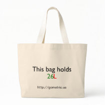 This bag holds 26L