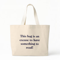 This bag is an excuse to have something to read! by CreativeVisions This bag is an excuse to have something to read!