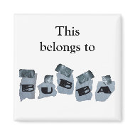 This Belongs To Bubba magnet