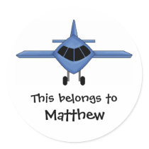 This belongs to... Sticker