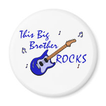 This Big Brother Rocks Refrigerator Magnets