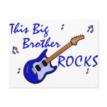 This Big Brother Rocks postcards by OneStopGiftShop This Big Brother Rocks postcards