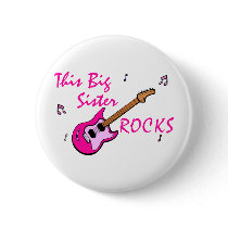 This Big Sister Rocks buttons by OneStopGiftShop This Big Sister Rocks buttons