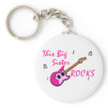 This Big Sister Rocks Keychains