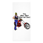 This Biker Bitch Rides her Own rack cards