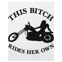 This Bitch Rides her Own Chopper flyers by Mustang_Lady This Bitch Rides her Own Chopper flyers