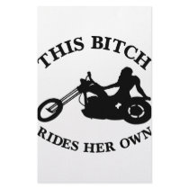 This Bitch Rides her Own Chopper stationery by Mustang_Lady This Bitch Rides her Own Chopper stationery