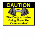 This Body is Under-Going Major Re-Construction! t-shirts by akiliking This Body is Under-Going Major Re-Construction! t-shirts