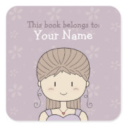 This book belongs to... ex libris / bookplate sticker