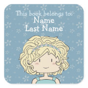 This book belongs to... ex libris / bookplate sticker