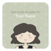 This book belongs to... ex libris / bookplate sticker